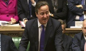David Cameron at PMQs