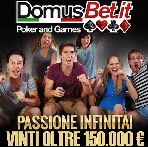 Su Domusbet vincite da capogiro: vinti piu’ di 150.000 € nell’ultima settimana Su Domusbet vincite da capogiro: vinti piu’ di 150.000 € nell’ultima settimana