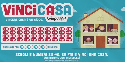 VinciCasa – Vinta una casa + 200.000 € subito a Roma VinciCasa – Vinta una casa + 200.000 € subito a Roma