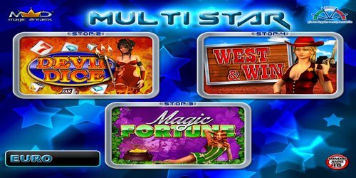 Multistar, la multigames che piace a tutti! Multistar, la multigames che piace a tutti!