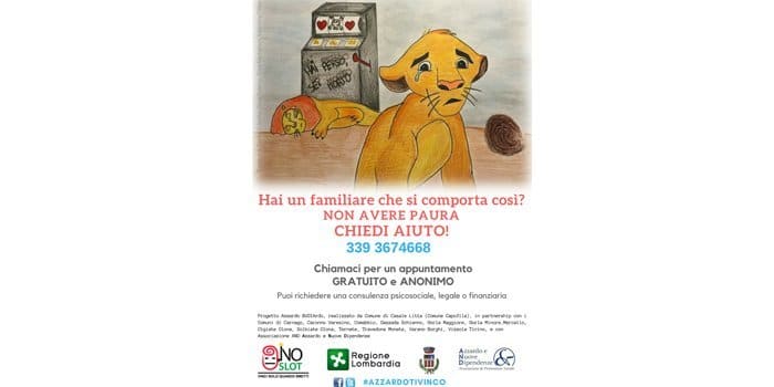 AND: I bambini hanno progettato una campagna informativa per promuovere lo sportello di ascolto gratuito per le vittime dell’azzardo AND: I bambini hanno progettato una campagna informativa per promuovere lo sportello di ascolto gratuito per le vittime dell’azzardo