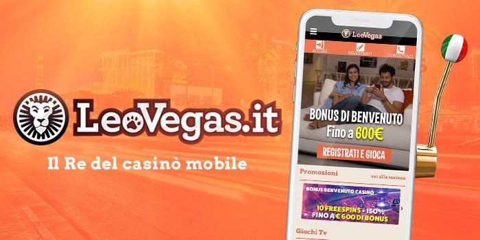 LeoVegas arriva in Italia! LeoVegas arriva in Italia!