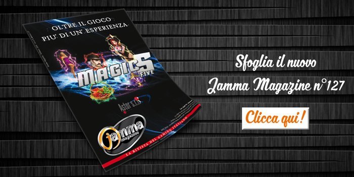 Jamma Magazine, il numero di Febbraio 2018 è pronto per la distribuzione Jamma Magazine, il numero di Febbraio 2018 è pronto per la distribuzione