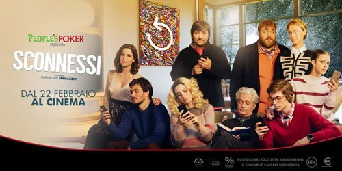 People’s Poker sponsor di ‘Sconnessi’: per vederlo a cinema 100 ingressi da freeroll People’s Poker sponsor di ‘Sconnessi’: per vederlo a cinema 100 ingressi da freeroll