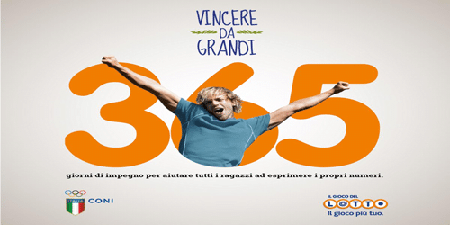 CONI e Lottomatica ancora insieme per ‘Vincere da Grandi’ CONI e Lottomatica ancora insieme per ‘Vincere da Grandi’