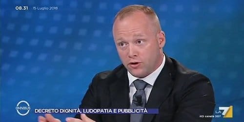 Lindhal (Leovegas) ad Endrizzi (M5S): Perchè non volete ascoltarci? Cosa diremo alle migliaia di persone che perderanno il lavoro? Lindhal (Leovegas) ad Endrizzi (M5S): Perchè non volete ascoltarci? Cosa diremo alle migliaia di persone che perderanno il lavoro?