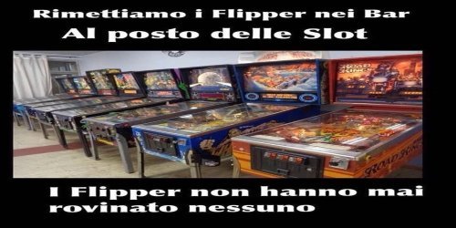 Il vicepremier Di Maio: rimettiamo i flipper nei bar al posto delle slot Il vicepremier Di Maio: rimettiamo i flipper nei bar al posto delle slot