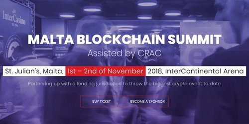 Malta ospiterà la più importante conferenza sulla cripto del 2018 Malta ospiterà la più importante conferenza sulla cripto del 2018