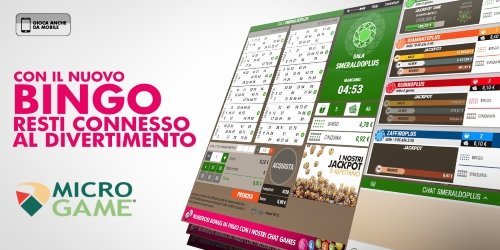 Microgame, al Network del Bingo oltre la metà del mercato Bingo