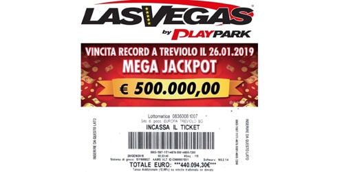 Le sale slot Las Vegas by Playpark si confermano mattatrici di jackpot! Le sale slot Las Vegas by Playpark si confermano mattatrici di jackpot!