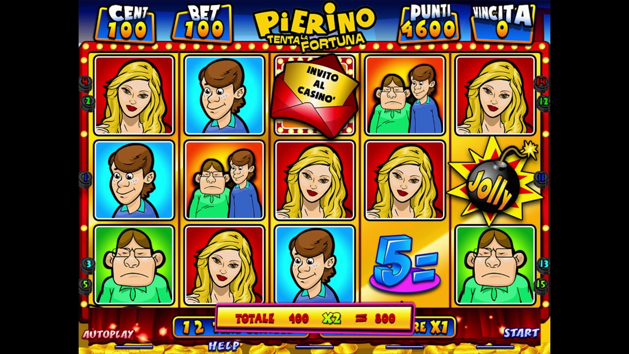 Pierino nel multigame Multi Slot, payout 68% Pierino nel multigame Multi Slot, payout 68%