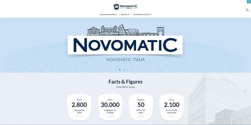 NOVOMATIC Italia presenta il suo nuovo sito web! NOVOMATIC Italia presenta il suo nuovo sito web!
