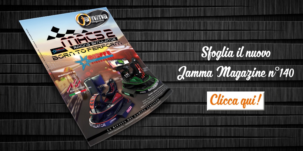 Jamma Magazine, online il numero di aprile Jamma Magazine, online il numero di aprile