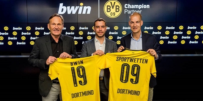 Scommesse. Il Borussia Dortmund rischia sanzione milionaria per accordo di sponsorizzazione con bwin Scommesse. Il Borussia Dortmund rischia sanzione milionaria per accordo di sponsorizzazione con bwin