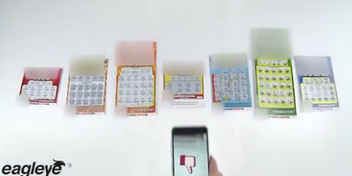 Eagleye, la Realtà Aumentata per il riconoscimento rapido dei biglietti di lotteria istantanea Eagleye, la Realtà Aumentata per il riconoscimento rapido dei biglietti di lotteria istantanea
