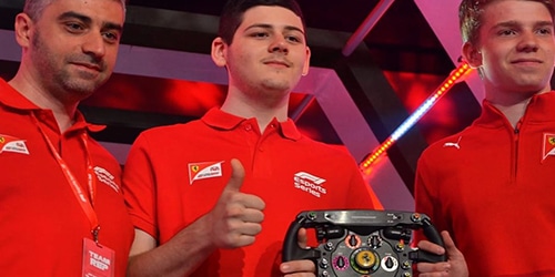 Il viterbese David Tonizza nuovo pilota della Ferrari nel campionato mondiale eSports Il viterbese David Tonizza nuovo pilota della Ferrari nel campionato mondiale eSports