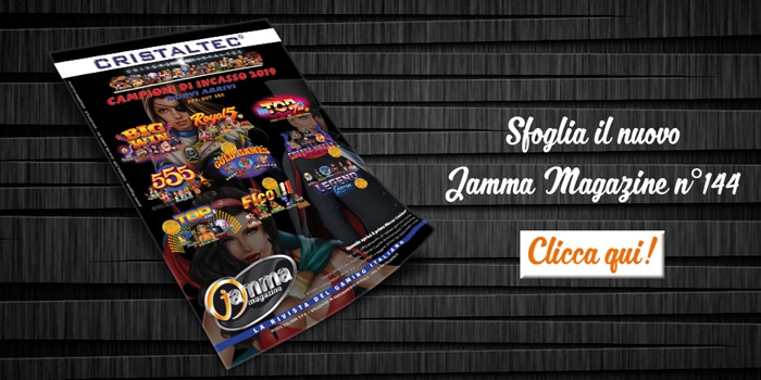 Jamma Magazine di Settembre è disponibile online Jamma Magazine di Settembre è disponibile online