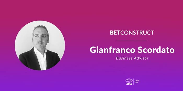 BetConstruct nomina Gianfranco Scordato come nuovo consulente aziendale BetConstruct nomina Gianfranco Scordato come nuovo consulente aziendale