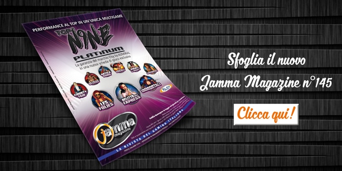 Jamma Magazine 145 è disponibile online Jamma Magazine 145 è disponibile online
