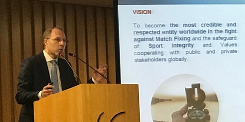 Scommesse e lotta alla manipolazione delle competizioni sportive, Calvi (Glms): “Continua incessante il nostro lavoro di monitoraggio e analisi” Scommesse e lotta alla manipolazione delle competizioni sportive, Calvi (Glms): “Continua incessante il nostro lavoro di monitoraggio e analisi”