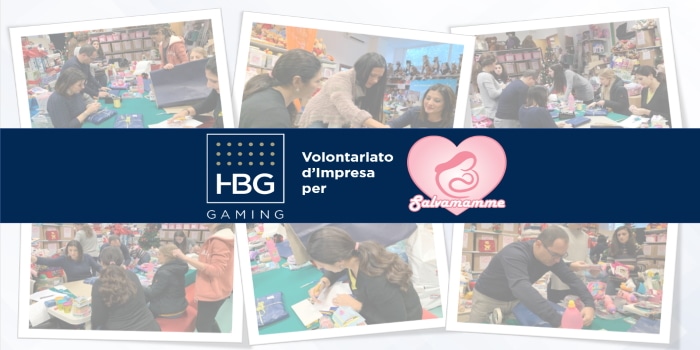 HBG Gaming punta sul Volontariato d’Impresa HBG Gaming punta sul Volontariato d’Impresa