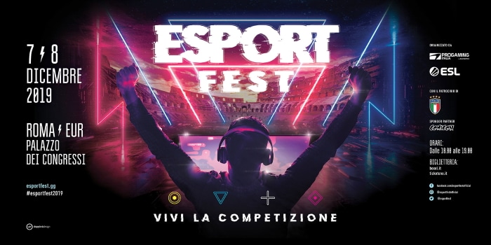 Arriva a Roma EsportFest Arriva a Roma EsportFest