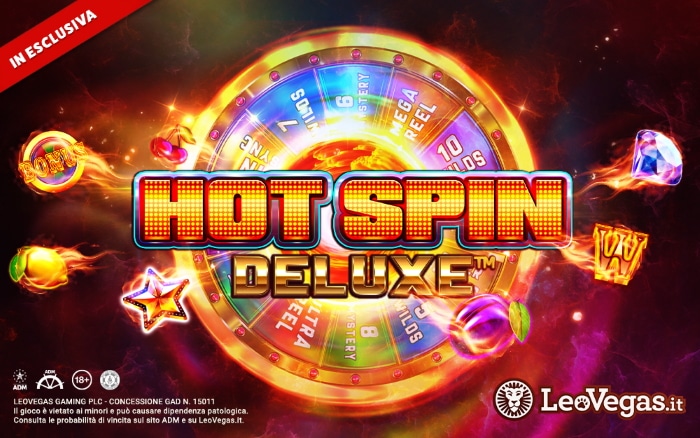 LeoVegas.it lancia in esclusiva Hot Spin Deluxe, la nuova versione della celebre slot LeoVegas.it lancia in esclusiva Hot Spin Deluxe, la nuova versione della celebre slot