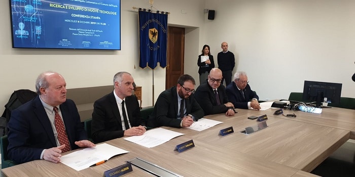 L’Universita’ degli Studi dell’Aquila, Lottomatica e il Comune dell’Aquila per la ricerca e lo sviluppo di nuove tecnologie 5G L’Universita’ degli Studi dell’Aquila, Lottomatica e il Comune dell’Aquila per la ricerca e lo sviluppo di nuove tecnologie 5G