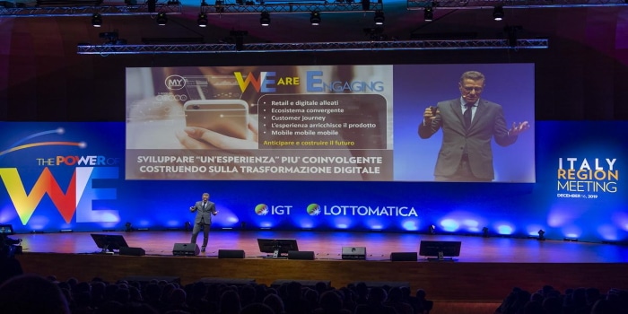 Lottomatica celebra i suoi valori a ‘The Power of We’ Lottomatica celebra i suoi valori a ‘The Power of We’