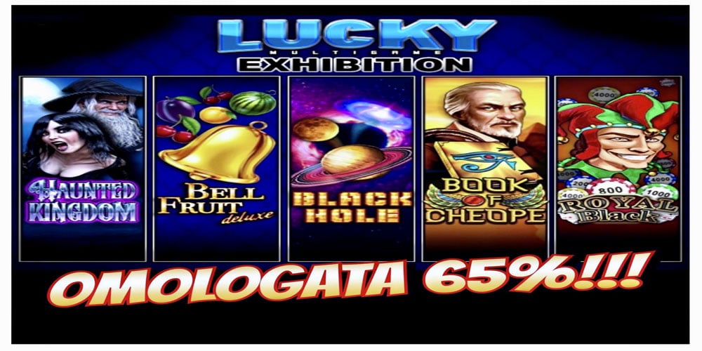 Nazionale Elettronica: Lucky Exhibition omologata al 65% Lucky Exhibition