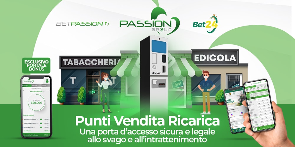Punti vendita ricarica: una porta d’accesso sicura e legale allo svago e all’intrattenimento Bet Passion