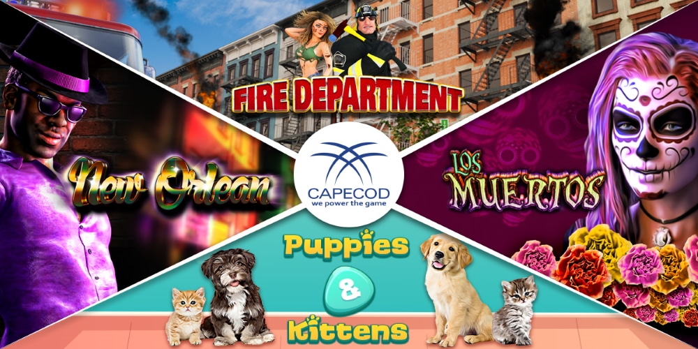 Novomatic: Capecod Gaming presenta al mercato nuove slot per il gioco online Novomatic: Capecod Gaming presenta al mercato nuove slot per il gioco online