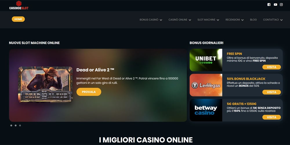 Casinoeslot, il garante dei casinò online casinoeslot