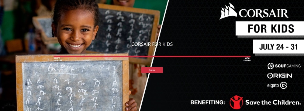 Il Team Exeed per Save The Children: grande successo alla raccolta fondi organizzata da Corsair Il Team Exeed per Save The Children: grande successo alla raccolta fondi organizzata da Corsair