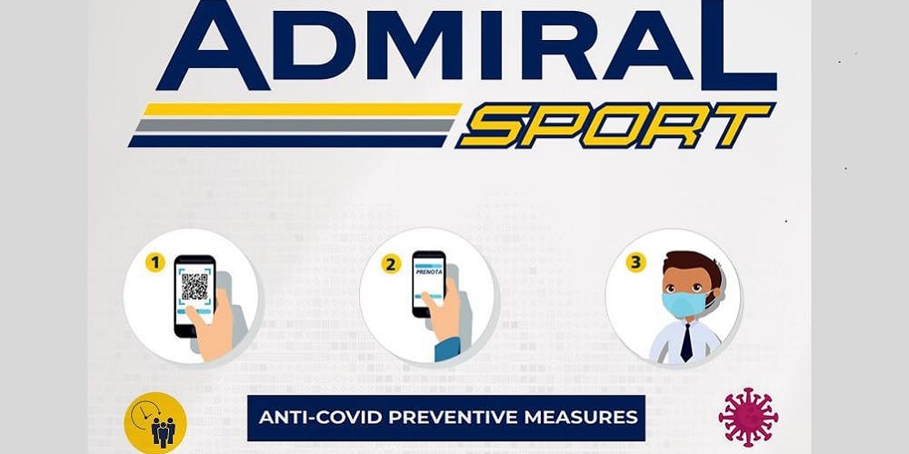ADMIRAL Sport implementa misure anti-COVID: prenota la scommessa online e conferma alla cassa ADMIRAL Sport implementa misure anti-COVID: prenota la scommessa online e conferma alla cassa