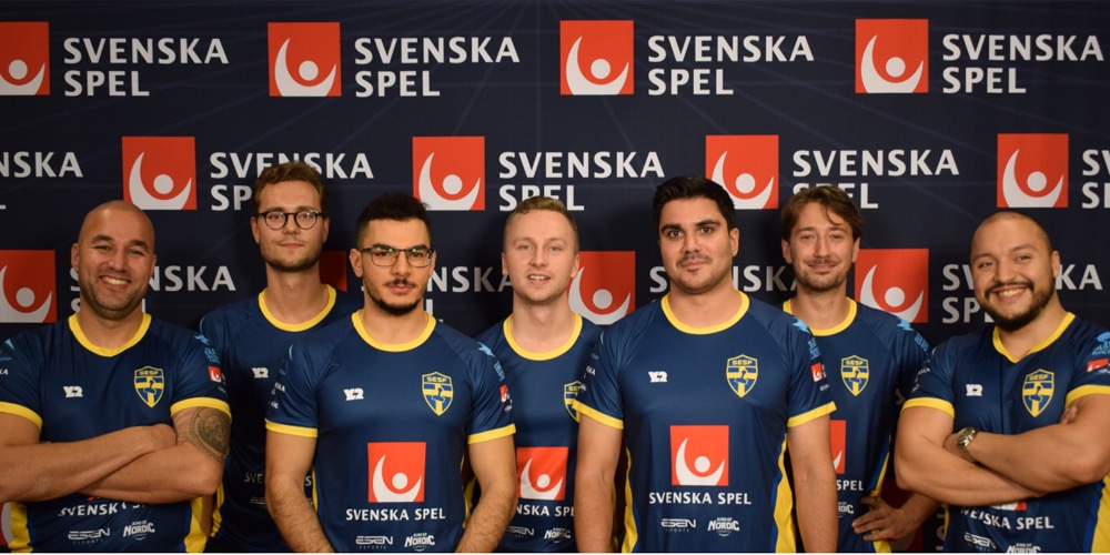 Svezia, Svenska Spel sponsor dei team nazionali di Esports Svezia Esports