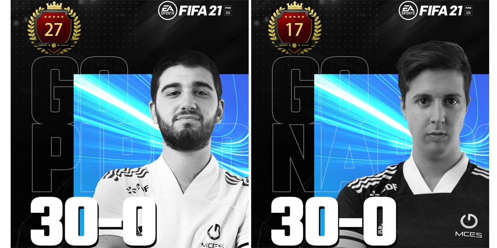 MCES Italia da record su FIFA21: due player nella top 30 mondiale Giocatori Esports