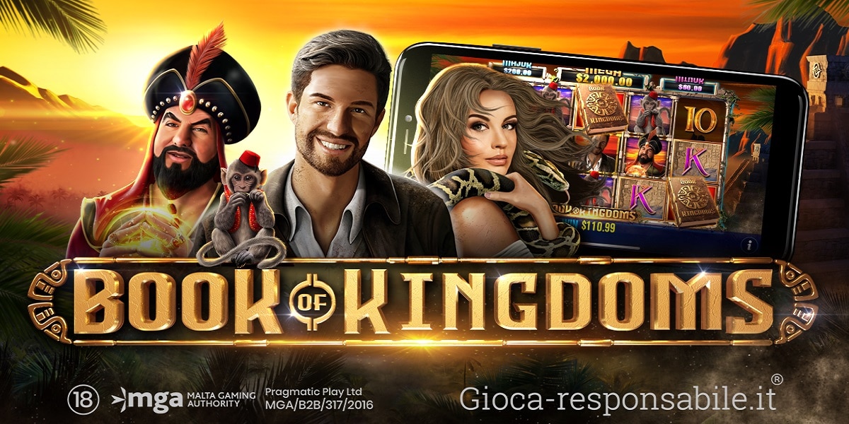 Pragmatic Play lancia una nuova emozionante avventura tra le sabbie del deserto: Book of Kingdoms Pragmatic Play lancia una nuova emozionante avventura tra le sabbie del deserto: Book of Kingdoms