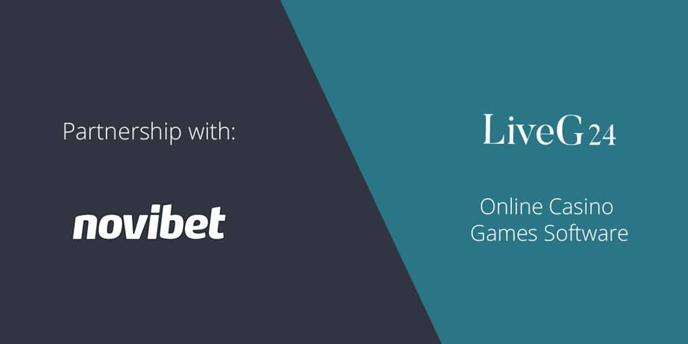 Novibet firma con LiveG24 per i giochi dal vivo Novibet Live G