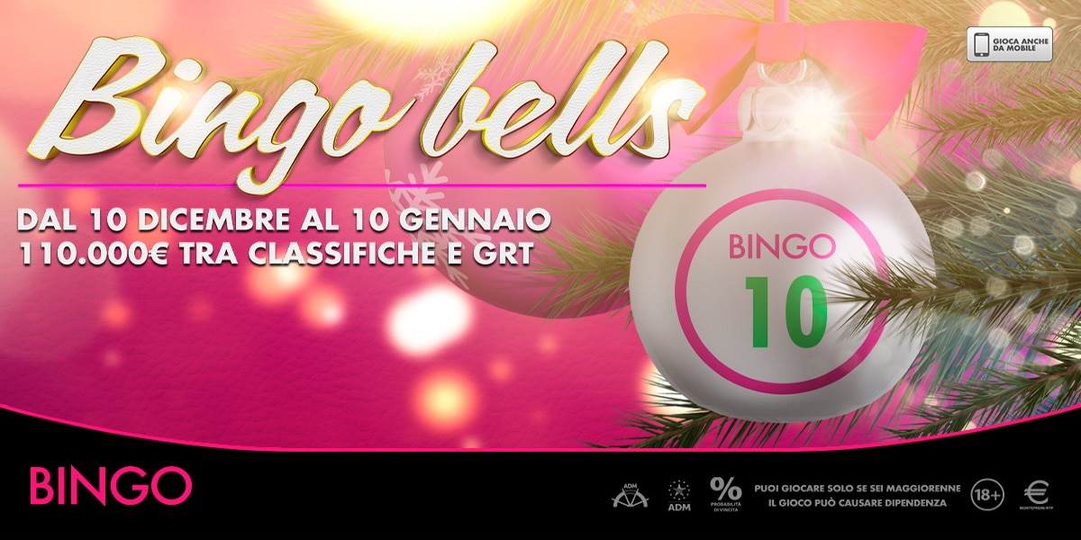 Bingo Bells: ecco la promo natalizia di Microgame Bingo Bells: ecco la promo natalizia di Microgame