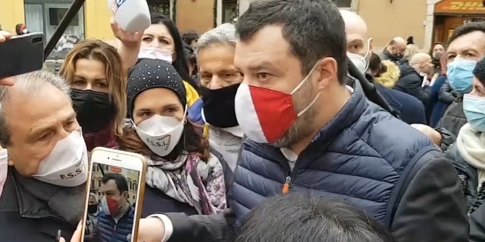 Riaperture. Salvini (Lega): “Sosteniamo linea Draghi, si apre quando lo dice la scienza” Riaperture. Salvini (Lega): “Sosteniamo linea Draghi, si apre quando lo dice la scienza”