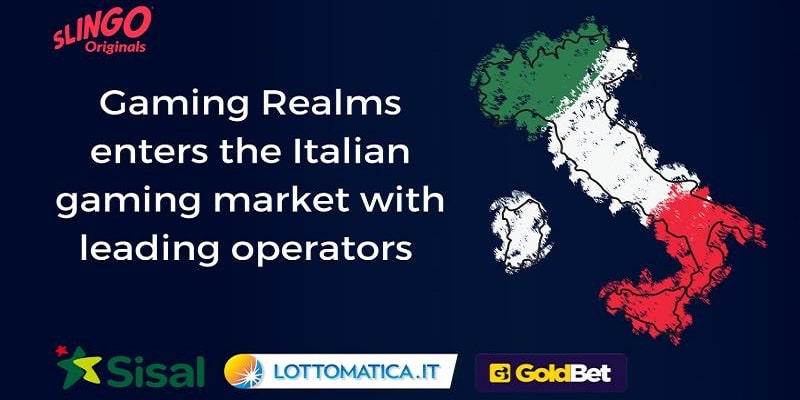Gioco online. Gaming Realms entra nel mercato italiano con Lottomatica, Sisal Group e Goldbet Gioco online. Gaming Realms entra nel mercato italiano con Lottomatica, Sisal Group e Goldbet