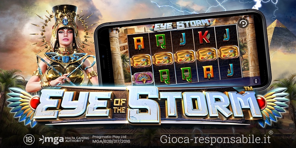 Pragmatic Play porta i giocatori tra le sabbie del deserto con la nuova slot online: Eye of the Storm Pragmatic Play porta i giocatori tra le sabbie del deserto con la nuova slot online: Eye of the Storm