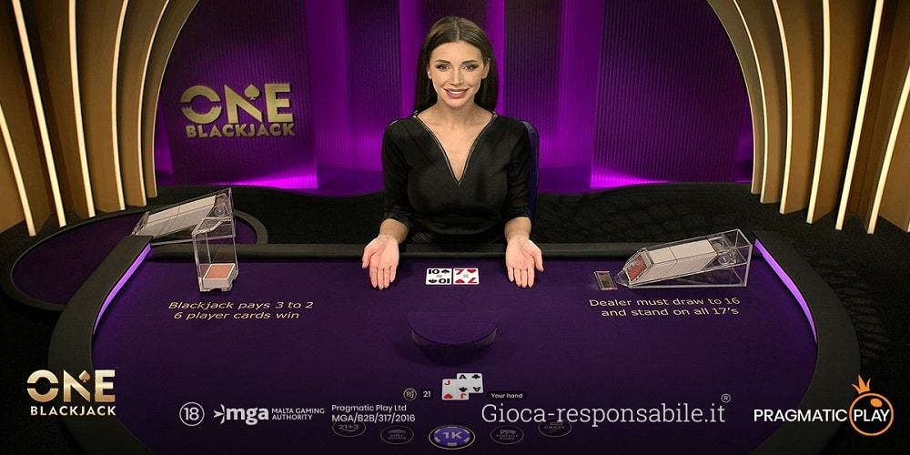Pragmatic Play amplia l’offerta Live Casino con un nuovo gioco: One Blackjack Pragmatic Play amplia l’offerta Live Casino con un nuovo gioco: One Blackjack