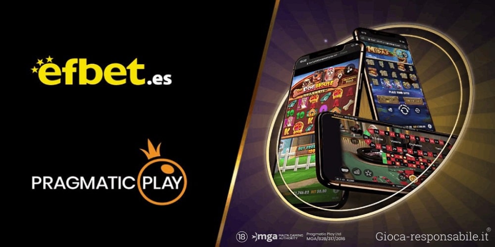Pragmatic Play: accordo con efbet per il lancio di slot e Casinò Live Pragmatic Play: accordo con efbet per il lancio di slot e Casinò Live
