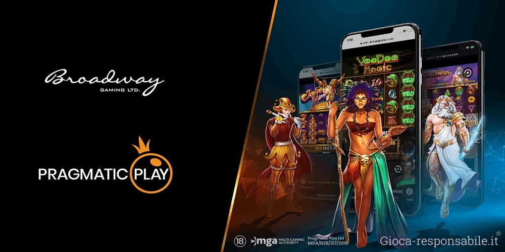 Pragmatic Play rafforza la partnership con Broadway Gaming: dopo il bingo, ecco le slot online Pragmatic Play rafforza la partnership con Broadway Gaming: dopo il bingo, ecco le slot online