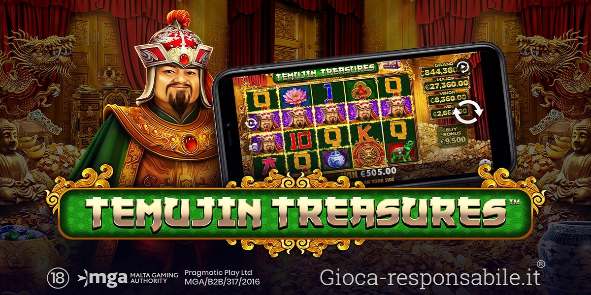 Pragmatic Play alla conquista dell’Oriente con Gengis Khan e la slot Temujin Treasures Pragmatic Play alla conquista dell’Oriente con Gengis Khan e la slot Temujin Treasures