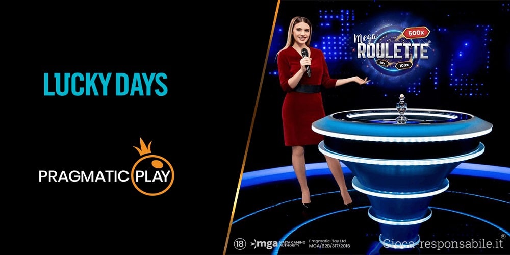 Pragmatic Play e LuckyDays, accordo per l’integrazione del Casinò Live Pragmatic Play e LuckyDays, accordo per l’integrazione del Casinò Live