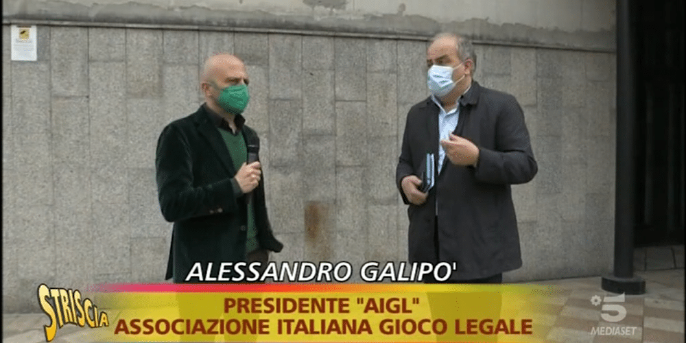 Scommesse. Galipo’ (AIGL) a Striscia la Notizia: ‘’Chiusi i punti legali, via libera ai furbetti’’ Scommesse. Galipo’ (AIGL) a Striscia la Notizia: ‘’Chiusi i punti legali, via libera ai furbetti’’