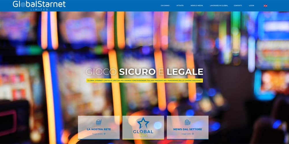 Slot, online il nuovo sito web di Global Starnet Global Starnet